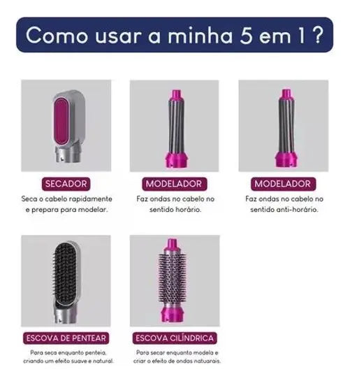 Secador 5 en 1 (Sin Caja)